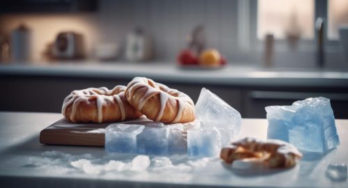 freezing christmas kringle dessert