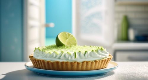 freezing key lime pie instructions