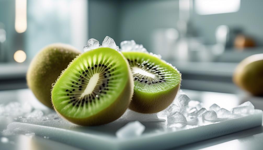 freezing kiwi for storage