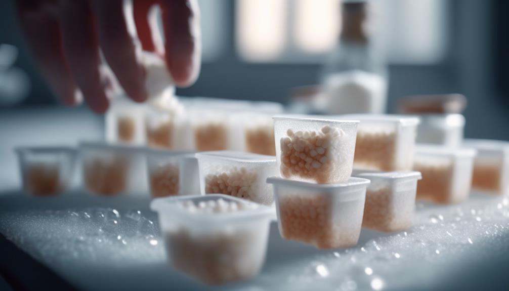 preserving kefir grains safely
