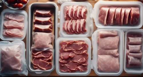 preserving lunch meat with freezing