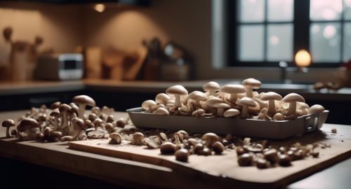 preserving mushrooms through freezing