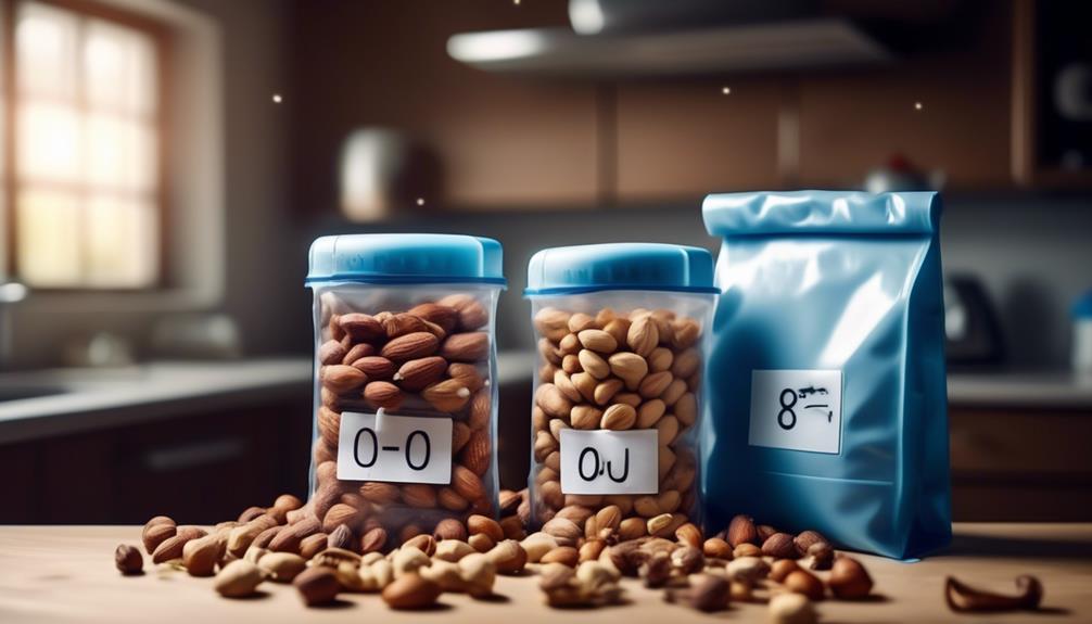 preserving nut freshness and flavor