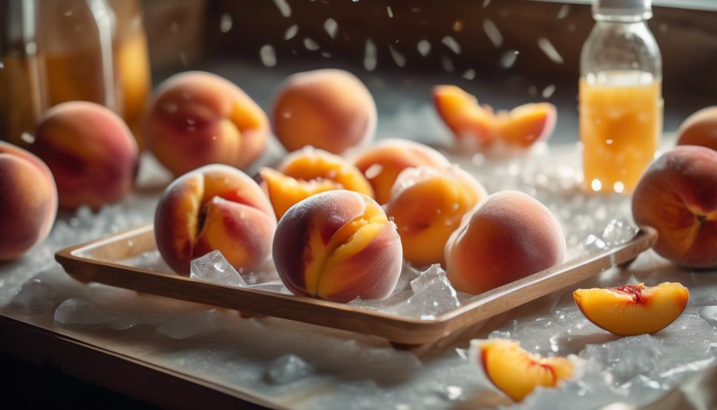 preserving peaches without lemon